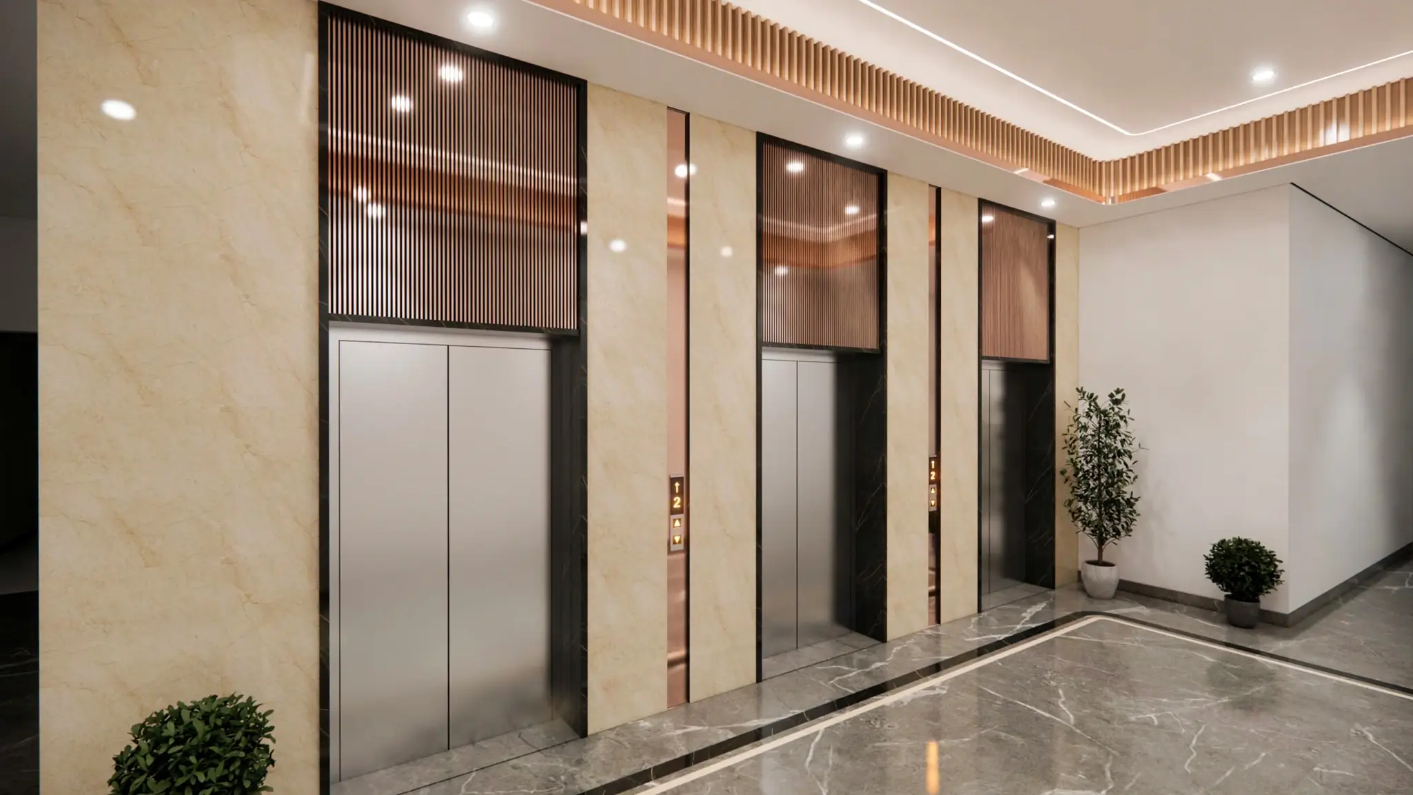 Lift lobby